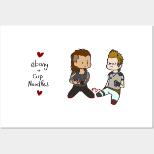 Ignis + Gladio chibi- Final Fantasy XV Posters and Art